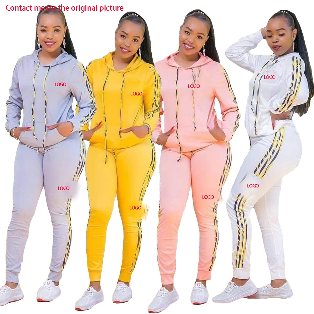 YM156 2021 winter European and American women's wear print letter N**K hooded two piece tracksuit name brand clothing for women
YM156 2021 winter European and American women's wear print letter N**K hooded two piece tracksuit name brand clothing for women
