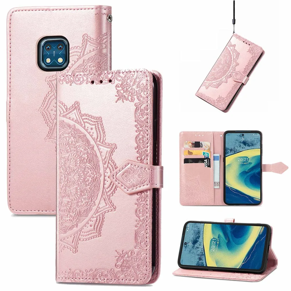 Mandala Embossed Leather Case For Nokia C30 XR20 C01 Plus 6.3 G10 X20 1.4 5.4 2.4 3.4 5.1 3.1 2.1 Magnetic Wallet Phone Cover, 6 colors
Mandala Embossed Leather Case For Nokia C30 XR20 C01 Plus 6.3 G10 X20 1.4 5.4 2.4 3.4 5.1 3.1 2.1 Magnetic Wallet Phone Cover, 6 colors