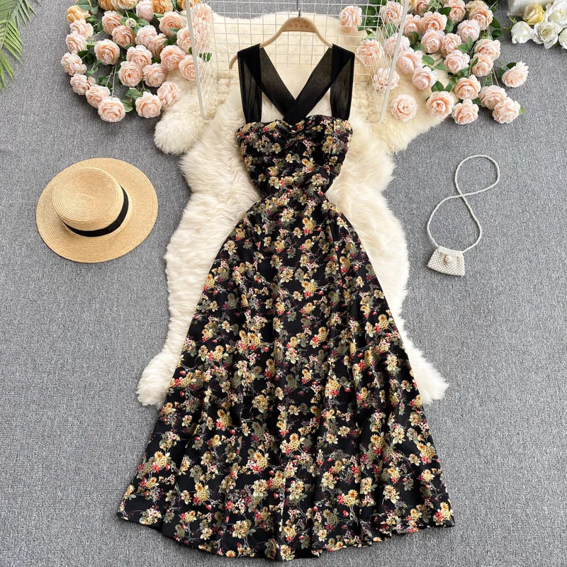 FFShow 2022 Summer Bohemian Style High Waist Floral Casual Dress Summer Dresses Women Lady Elegant
FFShow 2022 Summer Bohemian Style High Waist Floral Casual Dress Summer Dresses Women Lady Elegant