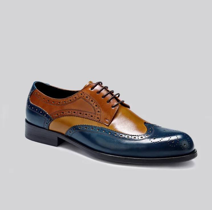Men's single shoes spring 2021 new low heel men's shoes round head color matching breathable business single shoes drop shipping, Black, blue
Men's single shoes spring 2021 new low heel men's shoes round head color matching breathable business single shoes drop shipping, Black, blue