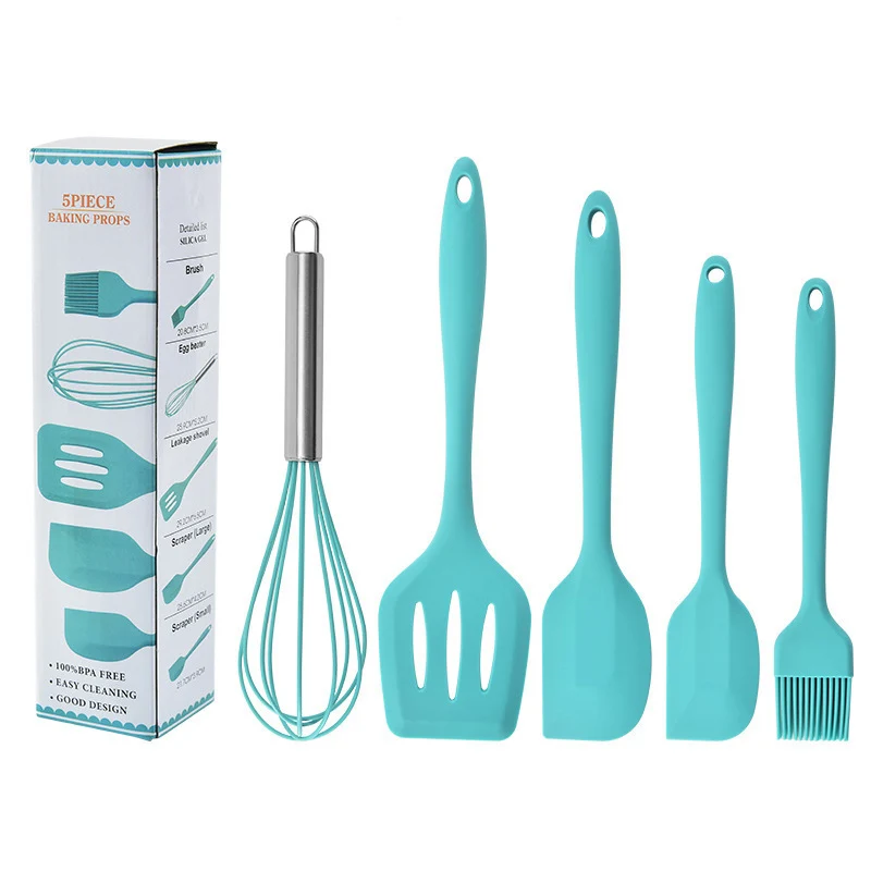 Amazon Top Selling Multifunction 5 Piece Food Grade Home and Kitchen Accessories Kitchen Tools Silicone Cooking Utensils
Amazon Top Selling Multifunction 5 Piece Food Grade Home and Kitchen Accessories Kitchen Tools Silicone Cooking Utensils