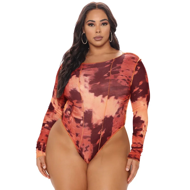 2022 Ladies Tie Dye Snap Button Bottom Long Sleeve Plus Size Bodysuits Women, Burgundy,yellow,green,pink
2022 Ladies Tie Dye Snap Button Bottom Long Sleeve Plus Size Bodysuits Women, Burgundy,yellow,green,pink
