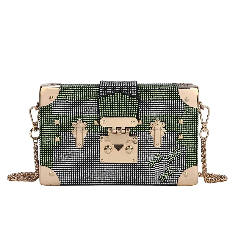 Luxury Bling Metal Frame Lady Cosmetic Bag Cross Chain Girl Plain Clutch Bags Purses Women Rhinestone Cell Phone Purse
Luxury Bling Metal Frame Lady Cosmetic Bag Cross Chain Girl Plain Clutch Bags Purses Women Rhinestone Cell Phone Purse