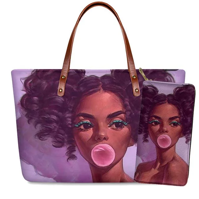 Customized Soft Fabric America African Girls Design Purse Handbags African Art Print Shoulder Bag African Style Underarm Handbag
Customized Soft Fabric America African Girls Design Purse Handbags African Art Print Shoulder Bag African Style Underarm Handbag