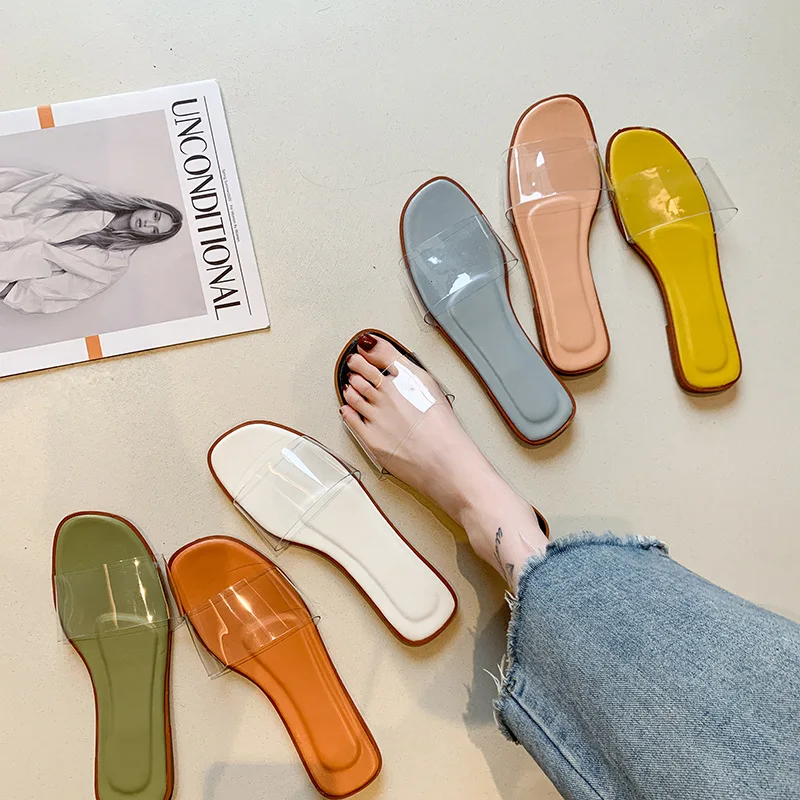 Wholesale Cheap Transparent PVC Women Open Toe Flat Sandals Shoes Fashion Clear Beach Shoes Sandals for Women and Ladies, 6 colors
Wholesale Cheap Transparent PVC Women Open Toe Flat Sandals Shoes Fashion Clear Beach Shoes Sandals for Women and Ladies, 6 colors