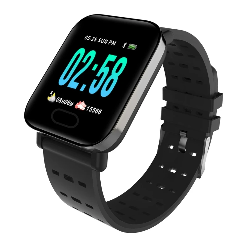 Newest A6 Smart Watch Ip67 Waterproof Activity Fitness Tracker Bracelet Heart Rate Monitor Blood Pressure Men Women Smartwatch
Newest A6 Smart Watch Ip67 Waterproof Activity Fitness Tracker Bracelet Heart Rate Monitor Blood Pressure Men Women Smartwatch
