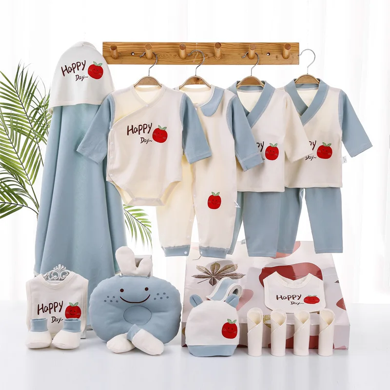 Newborn baby Casual Cloth set gift box Early carton pattern design new born baby clothing gift set, Blue
Newborn baby Casual Cloth set gift box Early carton pattern design new born baby clothing gift set, Blue