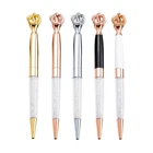 JH 2020 New Metal Crown Pen Ballpoint Customized Crystal Crown Pen