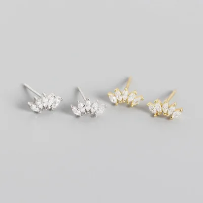 Ins Hot Sale 925 Silver Micro Pave CZ Flower Earrings Iced Zircon Crystal Geometric Eyes Stud Earrings For Women
Ins Hot Sale 925 Silver Micro Pave CZ Flower Earrings Iced Zircon Crystal Geometric Eyes Stud Earrings For Women