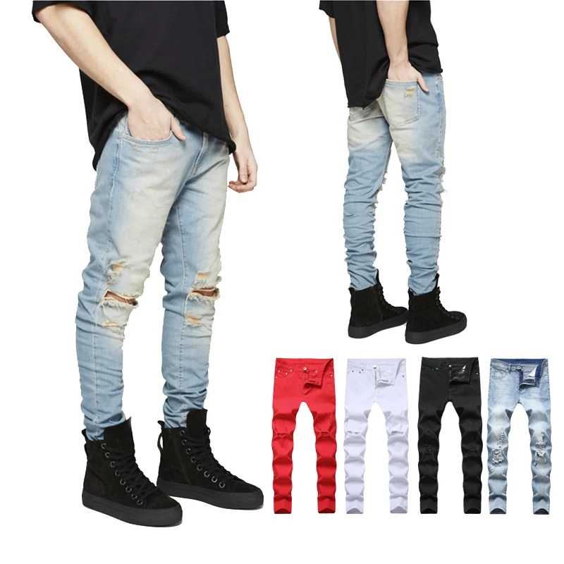 Custom ripped mens jeans pant distressed skinny denim jeans for men, Customized color
Custom ripped mens jeans pant distressed skinny denim jeans for men, Customized color