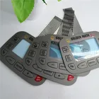 High Quality Pet F200 Membrane Keypad Flat Button Keypad with Window