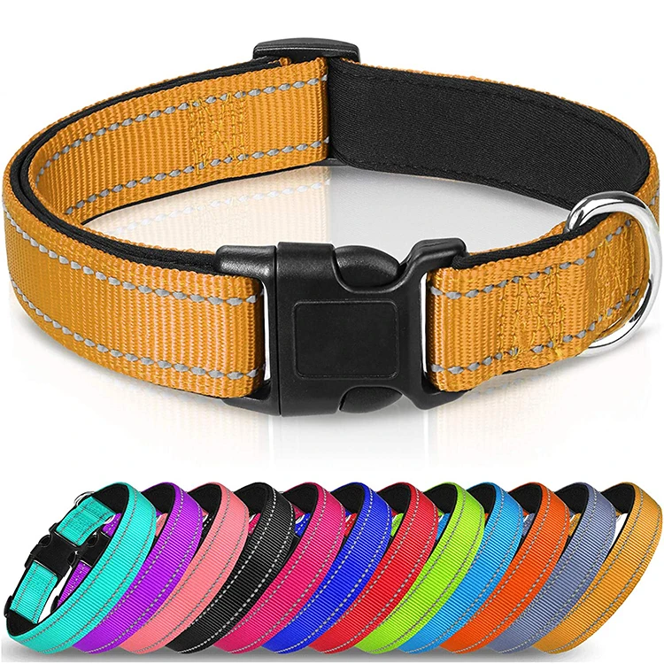 New Arrival Dog Collar Reflective Adjustable Dog Collars Led Nylon Pet Collar, Customized color
New Arrival Dog Collar Reflective Adjustable Dog Collars Led Nylon Pet Collar, Customized color