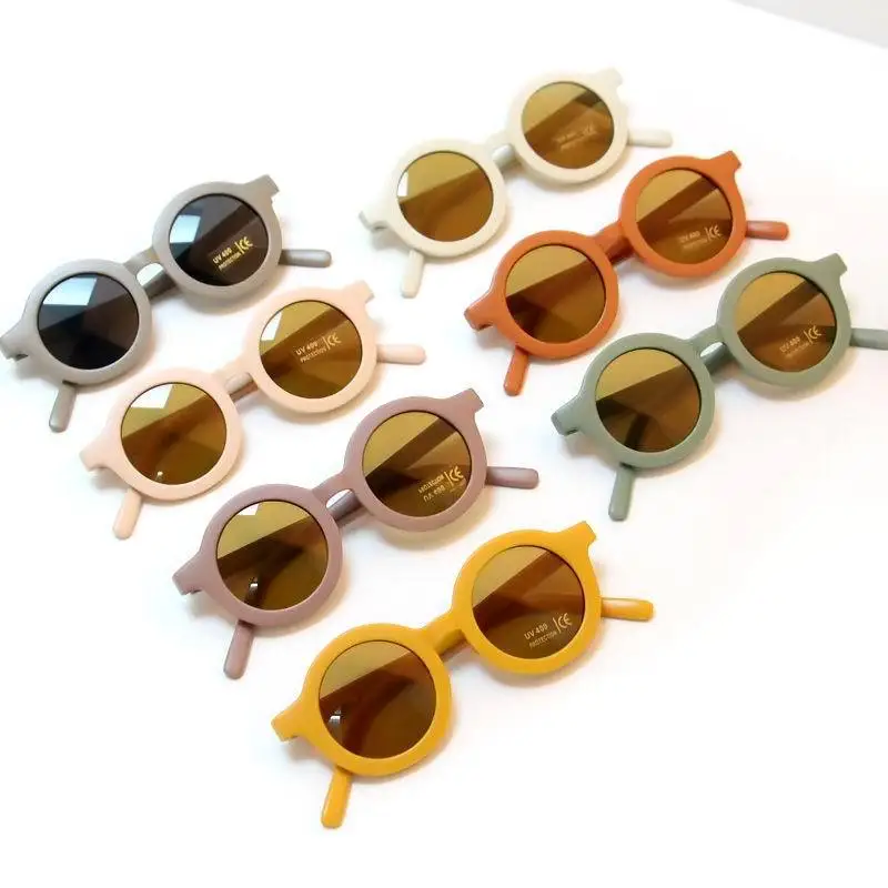 Dachuan Fashion Round Kids Sunglasses Baby Boys Girls Circle Vintage Shades Custom Logo High Quality New Eye Glasses
Dachuan Fashion Round Kids Sunglasses Baby Boys Girls Circle Vintage Shades Custom Logo High Quality New Eye Glasses