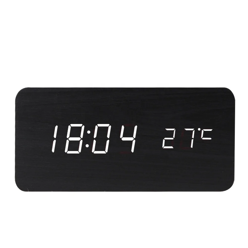 BALDR B9299 Digital Wooden Alarm Clock Clearance sale with Temperature Desk Clock Indoor Thermometer Sound Control Wood Clock
BALDR B9299 Digital Wooden Alarm Clock Clearance sale with Temperature Desk Clock Indoor Thermometer Sound Control Wood Clock