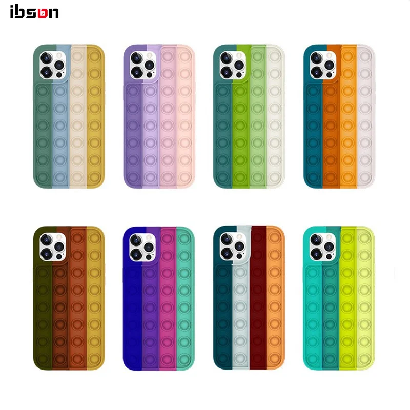 2021 Pop Fidget Reliver Stress Toys Rainbow Push Bubble Phone Soft Case for IPhone 12 11 Pro Max 7 8 Plus
2021 Pop Fidget Reliver Stress Toys Rainbow Push Bubble Phone Soft Case for IPhone 12 11 Pro Max 7 8 Plus