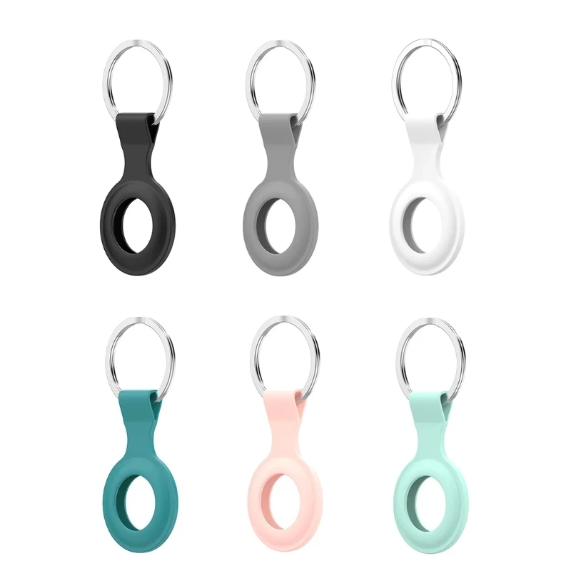 Protective Skin Wireless Tracker Cover Sleeve Anti Lost Silicone Airtag Protection Case with Keychain
Protective Skin Wireless Tracker Cover Sleeve Anti Lost Silicone Airtag Protection Case with Keychain
