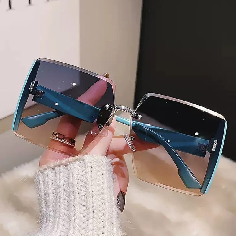 Retro Luxury Shiny Sunglasses Female Fashionable Frameless Cut Edge Oversized Sunglasses Fashion Latest Womens Glasses Fashion
Retro Luxury Shiny Sunglasses Female Fashionable Frameless Cut Edge Oversized Sunglasses Fashion Latest Womens Glasses Fashion