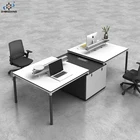 Modern Furniture Office Desk with metal table frame leg for Offices and apartments
