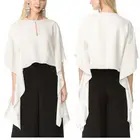 Chinese Clothing Manufacturers Womens Office Wear Semi Formal Tops And Blouses