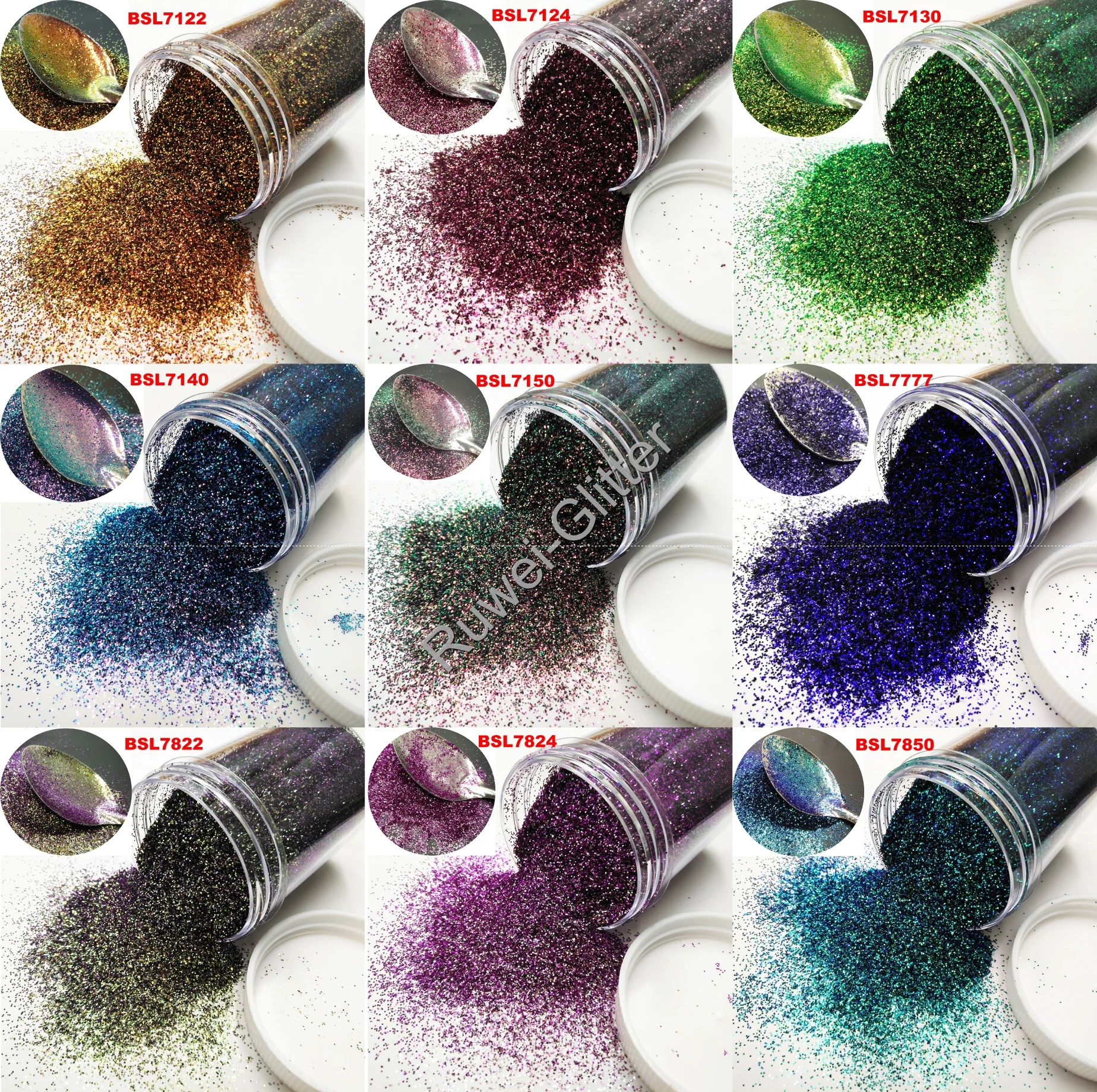 Wholesale Hot Selling 9Colors Changing 0.4MM Cosmetic Chameleon Glitter Powder for Makeup Nail Art
Wholesale Hot Selling 9Colors Changing 0.4MM Cosmetic Chameleon Glitter Powder for Makeup Nail Art