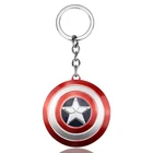 Avenger 4 Super Hero Captain America Shield Metal Pendant Key Chain Keychain
