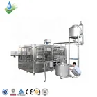 Portable automatic juice bottle filling machine rxgf18-18-6 rcgf 18-18-6 fruit coffee washing and capping