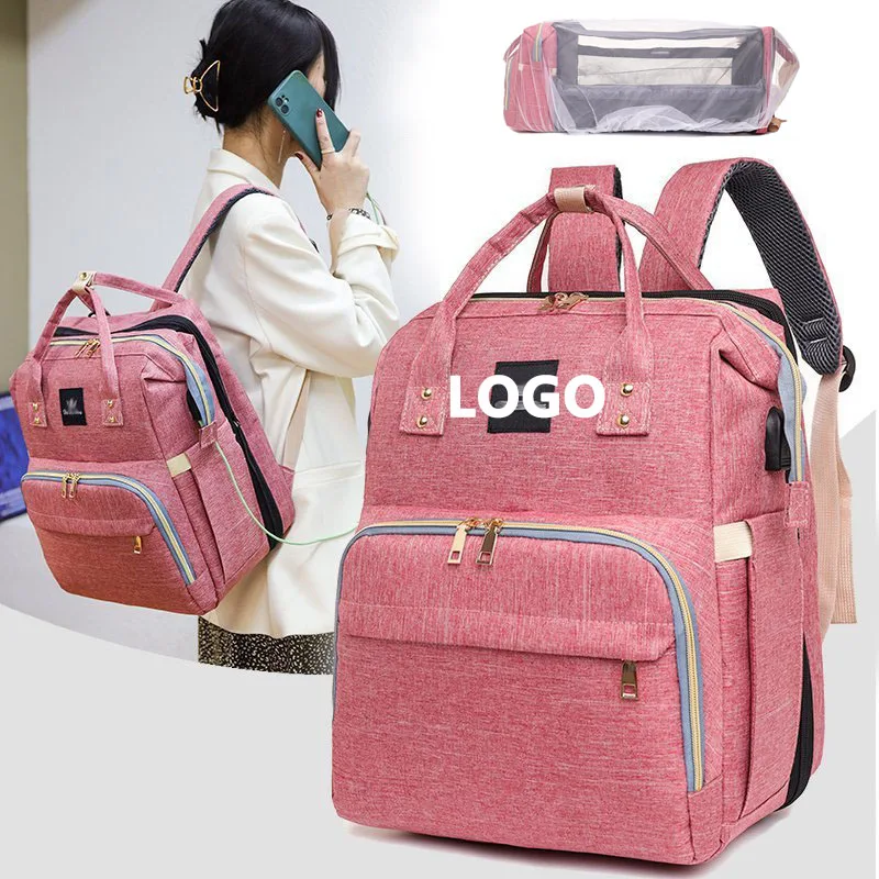 Custom multifunction diaper bag backpack OEM outdoor mommy waterproof baby diaper bags with changing station wholesale 
Custom multifunction diaper bag backpack OEM outdoor mommy waterproof baby diaper bags with changing station wholesale