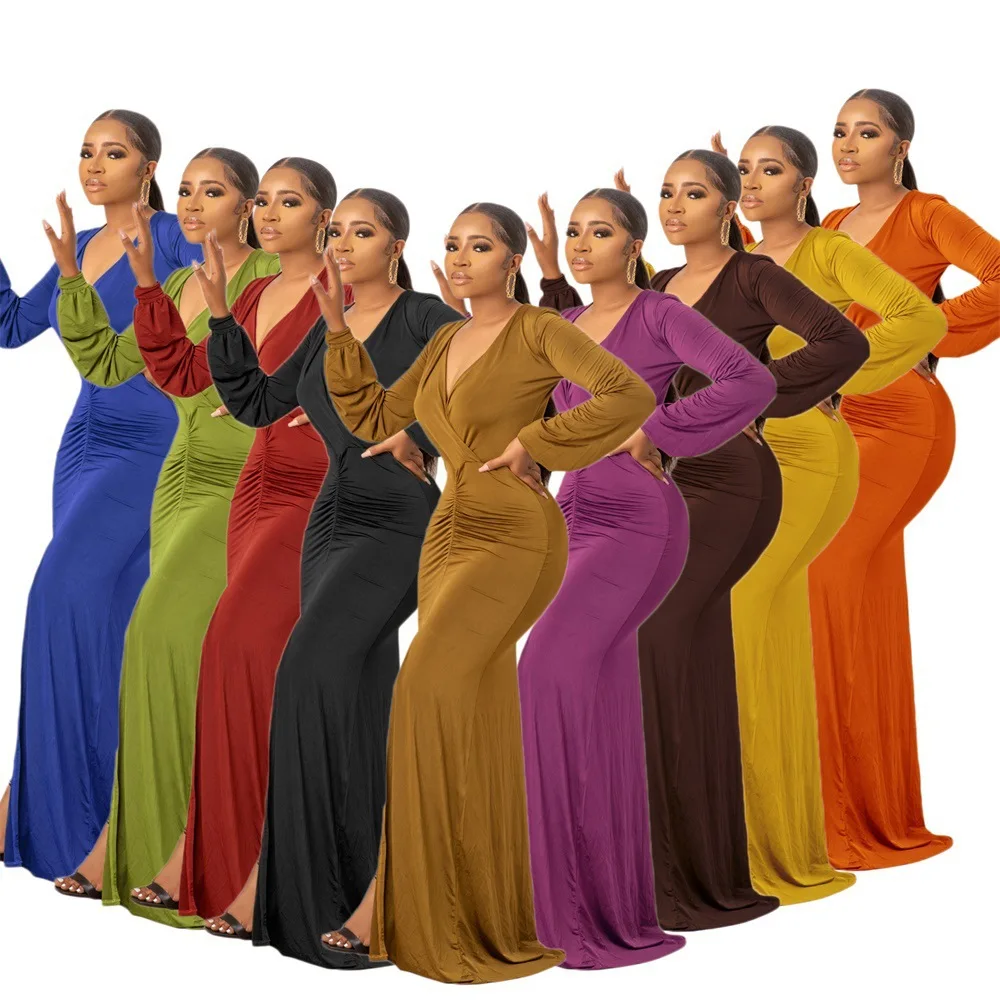 B1205ME70 Modest Split Bottom Plus Size Multiple Colors V Neck Long Sleeve Prom Dress Women
B1205ME70 Modest Split Bottom Plus Size Multiple Colors V Neck Long Sleeve Prom Dress Women