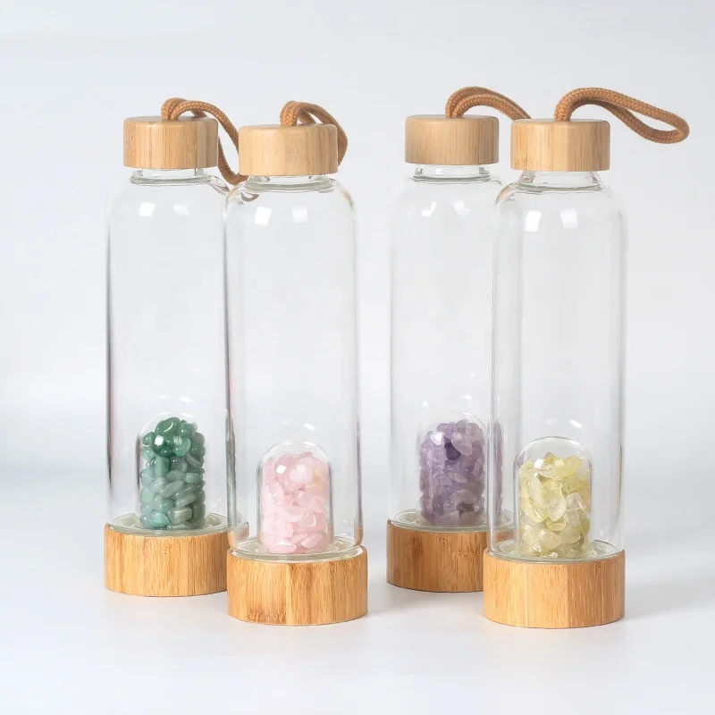 Wholesale custom glass drink bottle bamboo crystal water bottle
Wholesale custom glass drink bottle bamboo crystal water bottle