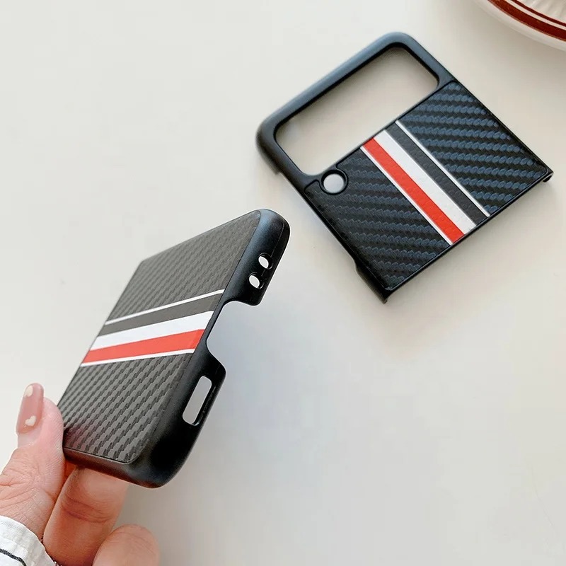 For Samsung Z Fold 3 Case Genuine Leather Carbon Fiber Shockproof Slim Case for Samsung Galaxy Z Flip 4 3 Case
For Samsung Z Fold 3 Case Genuine Leather Carbon Fiber Shockproof Slim Case for Samsung Galaxy Z Flip 4 3 Case