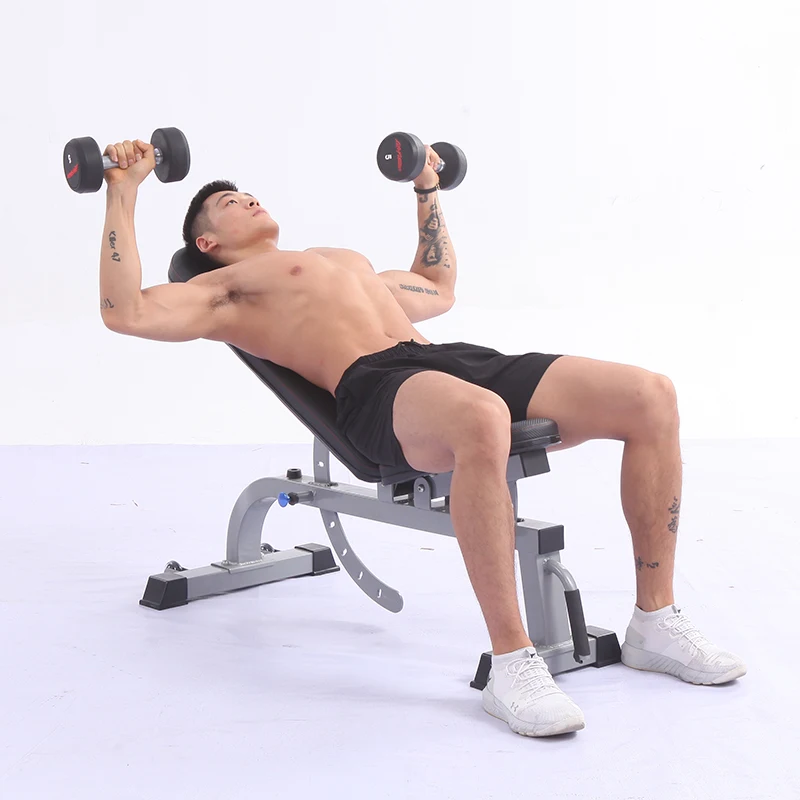 Fitness Equipment Adjustable Foldable Strength Bench for Weight Lifting Gym Workout Home Exercise, Silver / black
Fitness Equipment Adjustable Foldable Strength Bench for Weight Lifting Gym Workout Home Exercise, Silver / black