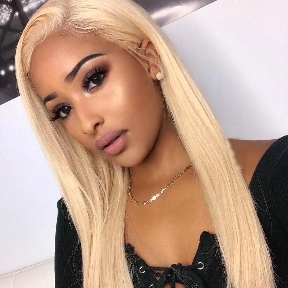 VENUSWIG Wholesale Virgin Hair Color #613 Blonde Wig 13*4 Lace Front Wig For Black Women
VENUSWIG Wholesale Virgin Hair Color #613 Blonde Wig 13*4 Lace Front Wig For Black Women