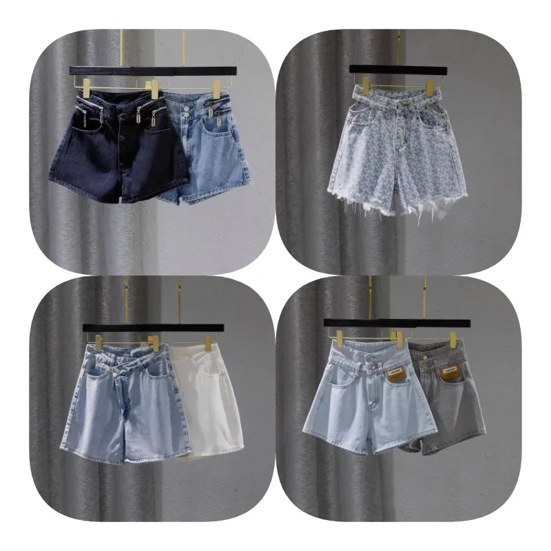 The new summer women's short jeans trend goes with women's shorts wholesale manufacturers
The new summer women's short jeans trend goes with women's shorts wholesale manufacturers