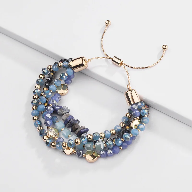 2022 Newest Crystal Bracelet Trendy Wrap Style Adjustable Size Fashion Bracelet For Women Wholesale Price Handmade Jewelry
2022 Newest Crystal Bracelet Trendy Wrap Style Adjustable Size Fashion Bracelet For Women Wholesale Price Handmade Jewelry