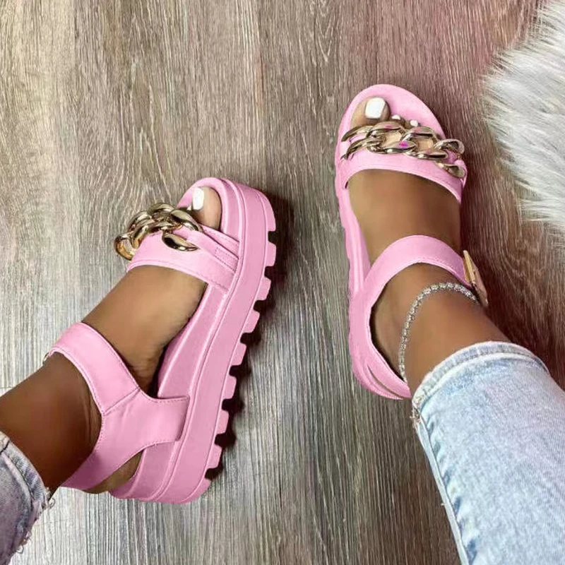 2022 Summer Shoes Woman Flats Platform Sandals Women Casual Open Toe Thick Bottom Wedges Women Shoes Fashion Outdoor Footwear
2022 Summer Shoes Woman Flats Platform Sandals Women Casual Open Toe Thick Bottom Wedges Women Shoes Fashion Outdoor Footwear