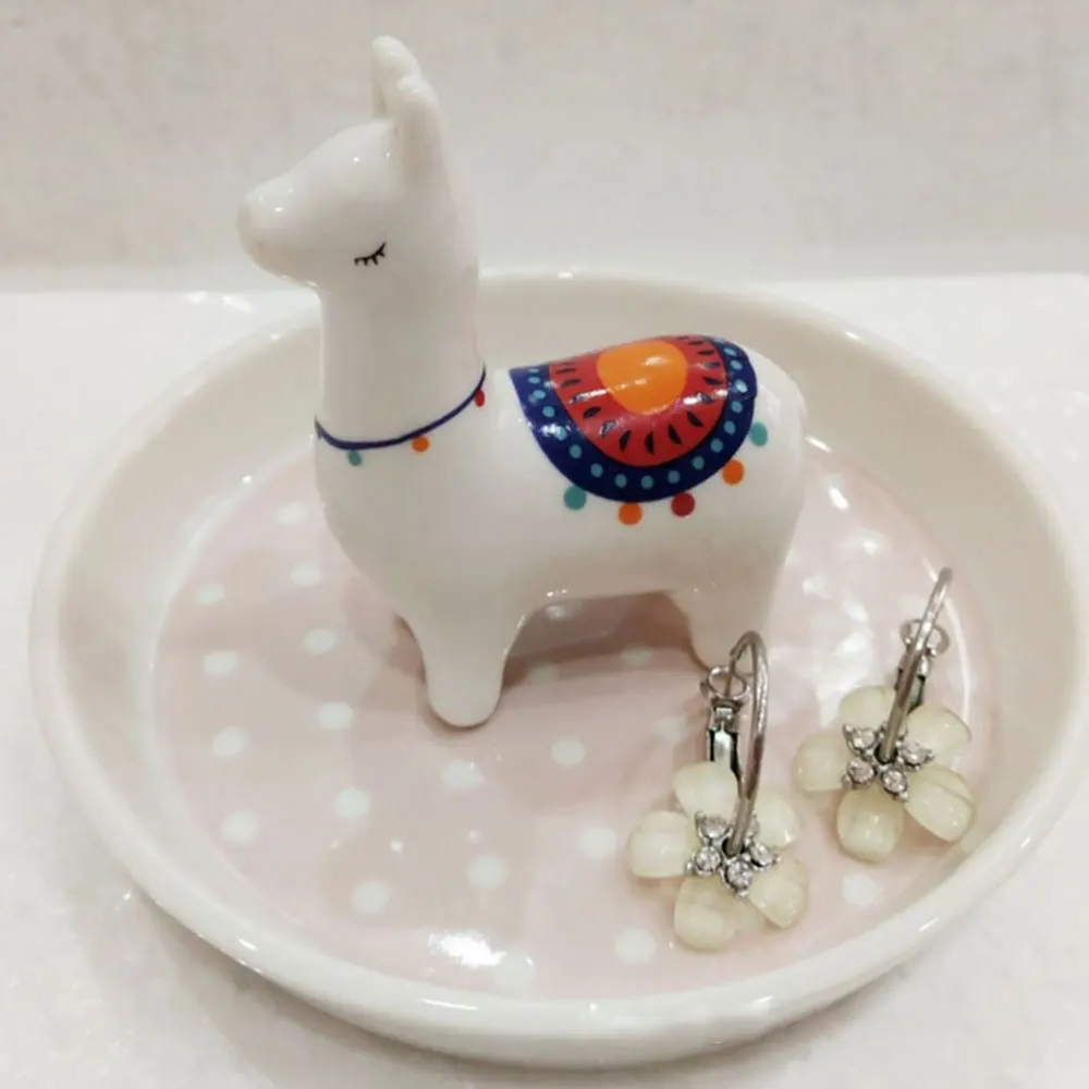 Alpaca Ceramic Ring Holder Dish Jewelry Display Organizer Jewel Tray Trinket Plate Decor Dish Organizer Alpaca
Alpaca Ceramic Ring Holder Dish Jewelry Display Organizer Jewel Tray Trinket Plate Decor Dish Organizer Alpaca