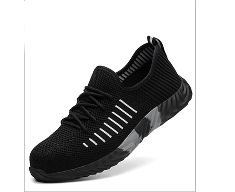 Fashion brand anti puncture portable Industrial sports safety shoes boots work for men women steal toe Breathable lightweight, Black
Fashion brand anti puncture portable Industrial sports safety shoes boots work for men women steal toe Breathable lightweight, Black