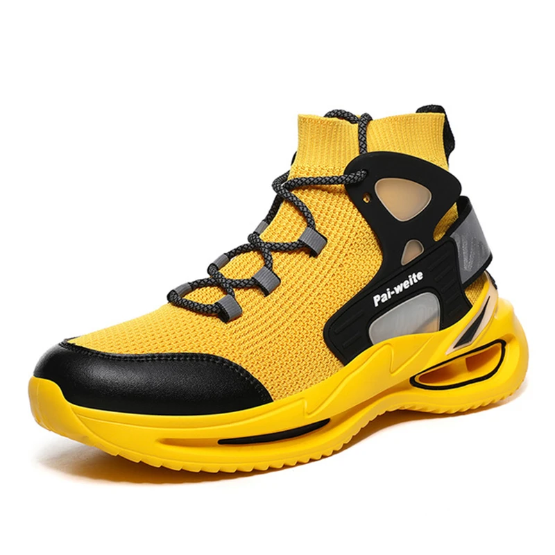 Dropshipping Male High Top Basketball Sneakers Mesh Lighted Sport Shoes Men Trainer Footwear Men's Comfortable Outdoor Running
Dropshipping Male High Top Basketball Sneakers Mesh Lighted Sport Shoes Men Trainer Footwear Men's Comfortable Outdoor Running