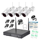 H.265 2MP 4CH Outdoor IR Security camera Video Surveillance Recorder Wifi IP Camera NVR Kits CCTV Kits