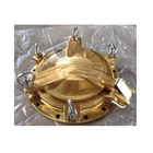Marine Boat Brass Portlight Porthole Side Scuttle Window with deadlight