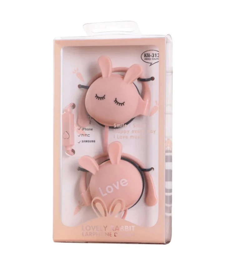 3.5 Mm Cartoon Rabbit Ear Hook Wired Earphone Noise Reduction Children Girl Cute Headset
3.5 Mm Cartoon Rabbit Ear Hook Wired Earphone Noise Reduction Children Girl Cute Headset