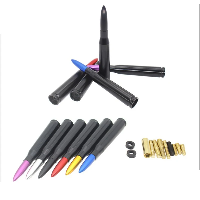 General Refit Automotive Antenna Personality Refitted Bullet Head Antenna with add logo
General Refit Automotive Antenna Personality Refitted Bullet Head Antenna with add logo