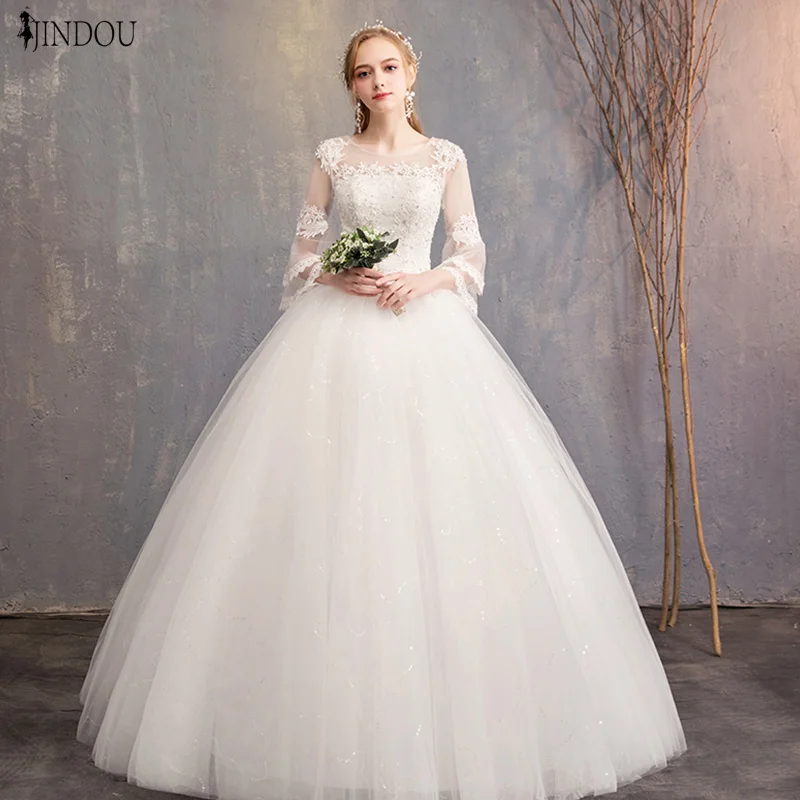 2020 wedding evening ball gowns dress Lace Elegant White Bridal Wedding Dress appliqued ball gown evening dress
2020 wedding evening ball gowns dress Lace Elegant White Bridal Wedding Dress appliqued ball gown evening dress