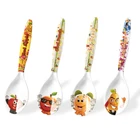 Wholesale Custom Printed And Logo 7 Inch 100% Melamine Kids Spoon