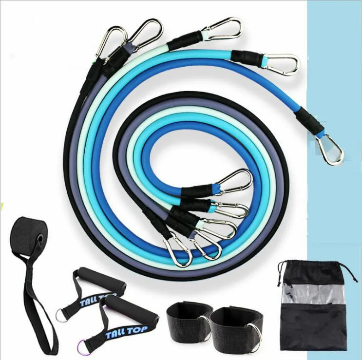 2022 New Design Resistance Band 11 Pieces Set Home Gym Fitness Resistance Exercise Bands With Carabiners
2022 New Design Resistance Band 11 Pieces Set Home Gym Fitness Resistance Exercise Bands With Carabiners