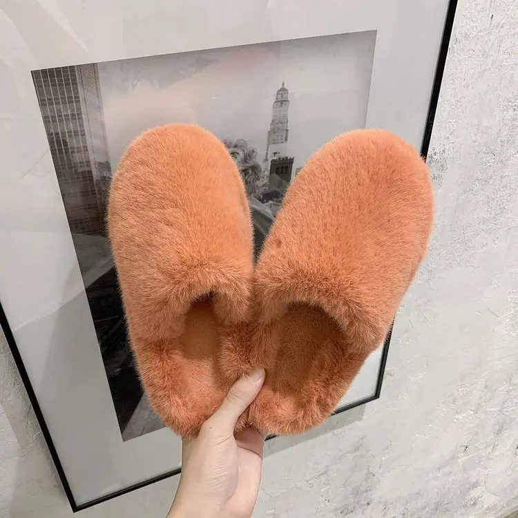 Soft Bottom Women Fluffy Plush Indoor Slipper Custom Winter Fashion Simple Home Fur Fluffy Indoor House Slippers, Picture
Soft Bottom Women Fluffy Plush Indoor Slipper Custom Winter Fashion Simple Home Fur Fluffy Indoor House Slippers, Picture