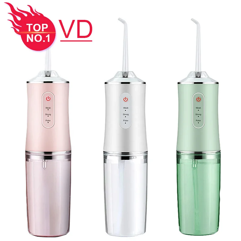 

Portable Rechargeable Water Pick Teeth Cleaner 3 Modes Dental Teeth Irrigator Cordless Tooth Rotatable Usb Water Flosser