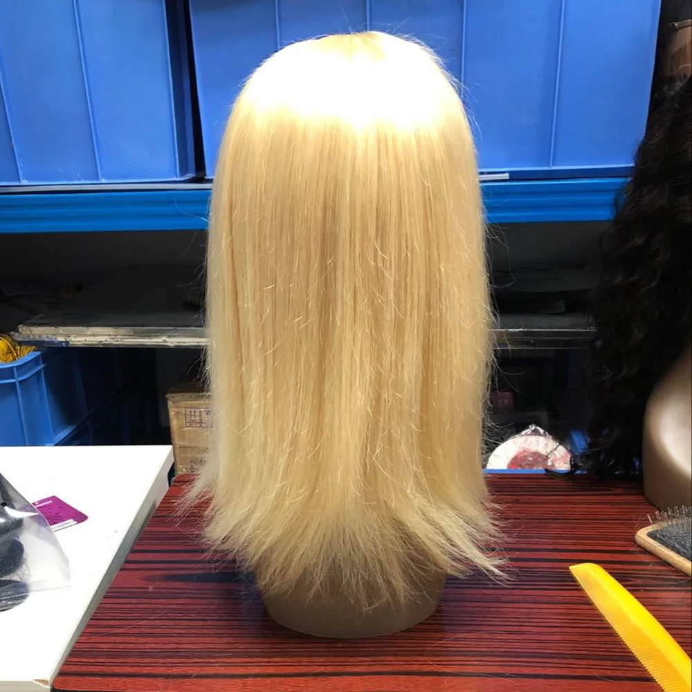 8A blonde hair 44 lace closure wig straight hair 14 (6).jpg