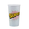 Mugbaby straw plastic cup diameter 95mm stickers for cup with great sale
