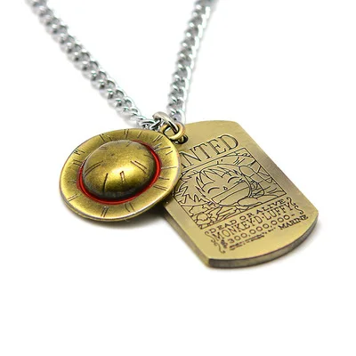 2021 The Straw Hat Pirates Rope Chain Pendant Necklace One Piece Luffy Skeleton Anime Necklace for Men Boys Cosplay, Picture shows
2021 The Straw Hat Pirates Rope Chain Pendant Necklace One Piece Luffy Skeleton Anime Necklace for Men Boys Cosplay, Picture shows